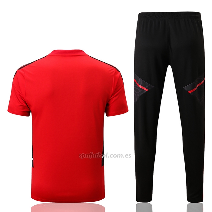 Chandal del Manchester United Manga Corta 2022-2023 Rojo